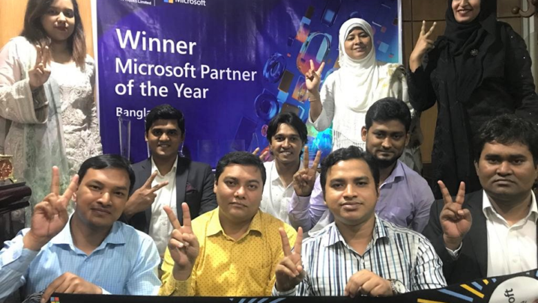 Corporate Projukti Limited Recognized as the winner of 2021 “Microsoft Bangladesh Partner of the Year”