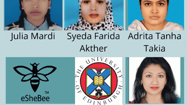 4 more women entrepreneurs received eSheBee and Edinburgh University Research Fellowship