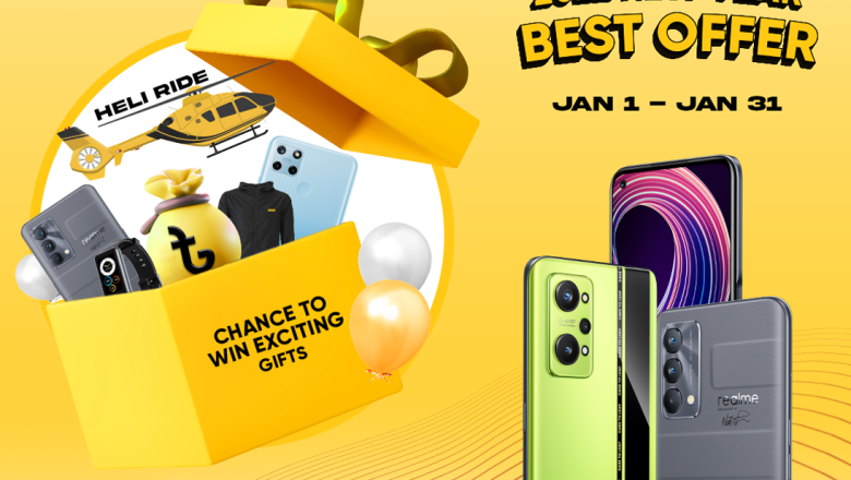 realme brings lots of unbelievable offers and flash sales in Pickaboo on 5th Jan