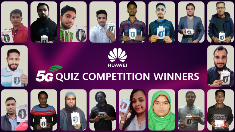 Huawei announces winners of the 5G Quiz campaign