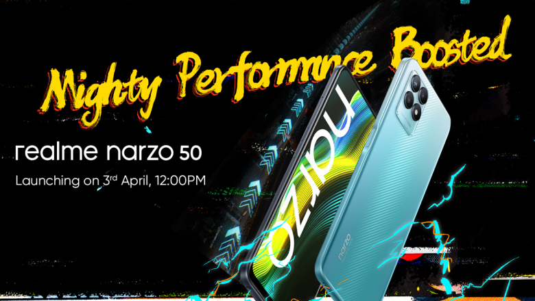 narzo 50 with powerful gaming processor Helio G96 to launch on 3rd April