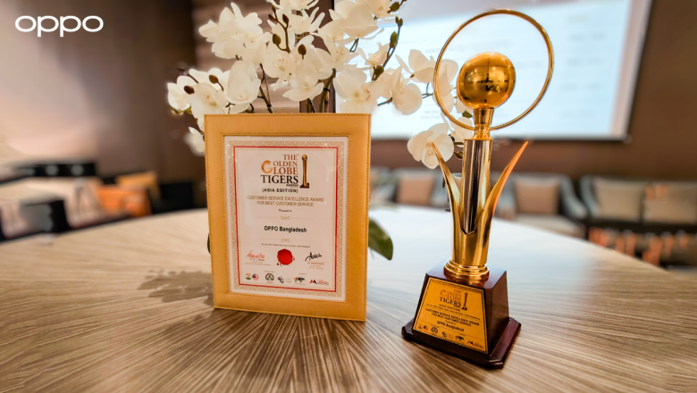 OPPO Bangladesh Wins Golden Globe Tigers Award for Excellence in Customer Service
