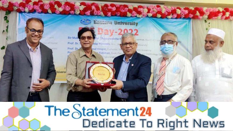 Musician and Engineer Badrul Hasan honored by Eastern University