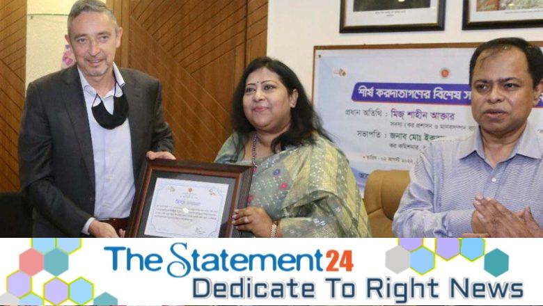 Grameenphone recognized as one of the highest taxpayers for FY21-22
