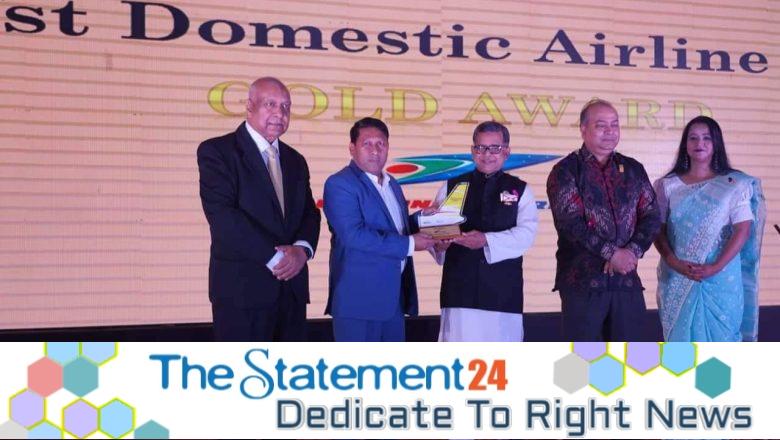 US-Bangla Airlines wins “Best Domestic Airlines of the Year 2022”