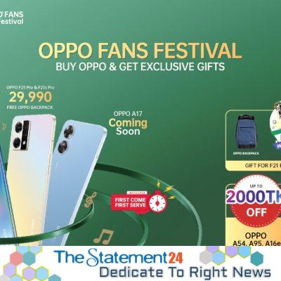 OPPO brings O’Fans Festival, chalks out elaborate programs for its customers