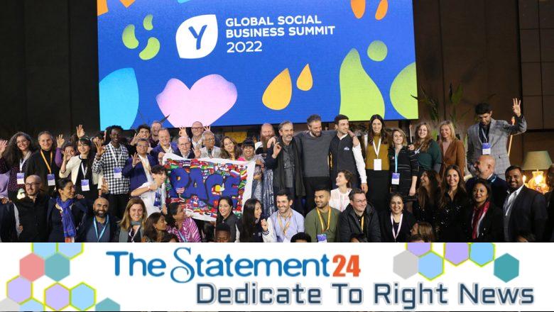 YUNUS CALLS FOR CREATING A WORLD OF THREE ZEROS