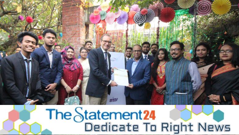 ULAB students were awarded The Duke of Edinburgh Award at the residence of the British High Commissioner