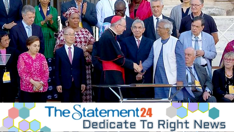 Yunus Chairs the Vatican Declaration on Human Fraternity