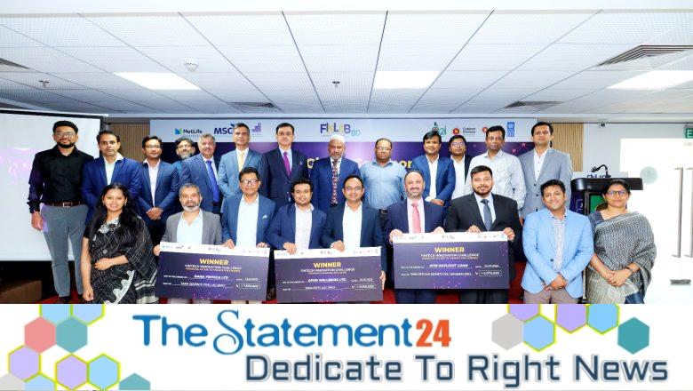 FinLab BD awarded the best 3 innovations in the financial sector with crores of taka