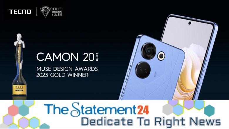 TECNO’s CAMON 20 Series Picks Up Prestigious MUSE Design Awards 2023