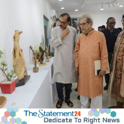 Driftwood art exhibition by AA Rasha inaugurated in Dhanmondi