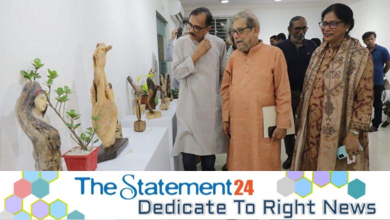 Driftwood art exhibition by AA Rasha inaugurated in Dhanmondi