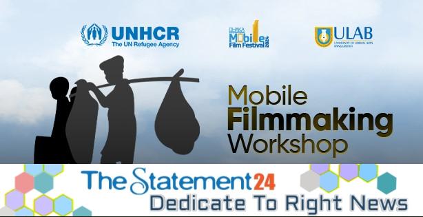 ULAB and UNHCR collaborate on a five-week mobile filmmaking workshop