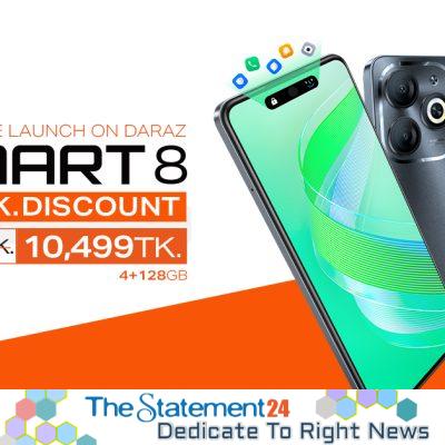 Infinix unveils budget marvel ‘Smart 8’ smartphone in Bangladesh