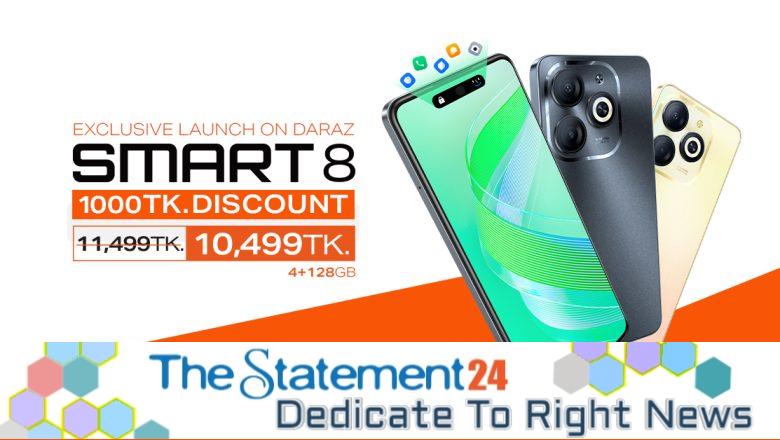 Infinix unveils budget marvel ‘Smart 8’ smartphone in Bangladesh