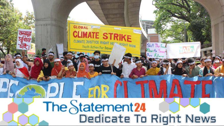 Youth demand to Stop Funding for Fossil Fuel