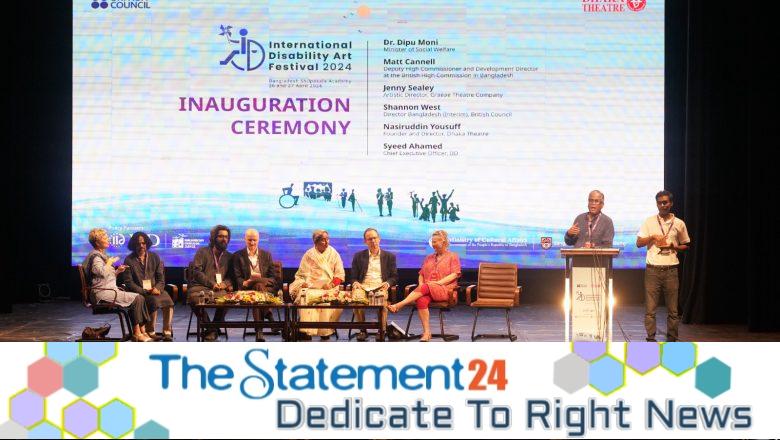 First-ever International Disability Art Festival in Bangladesh begins