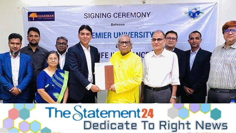 Agreement signing between Guardian Life Insurance Limited and Premier University
