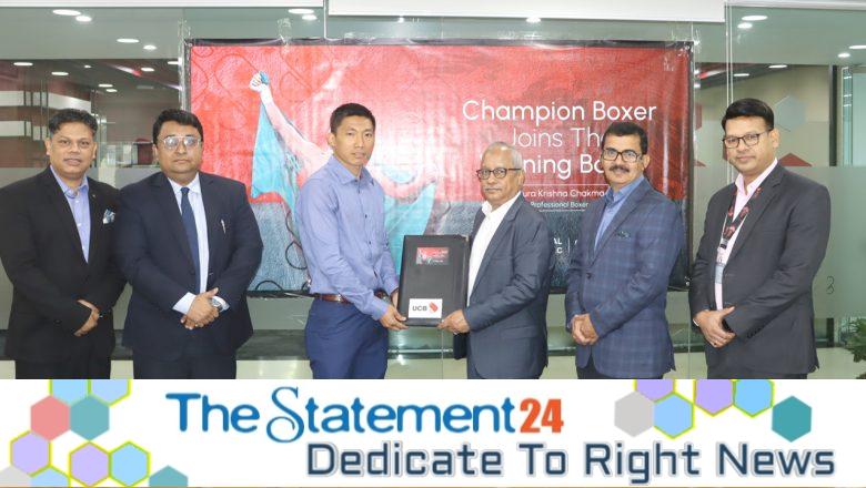National boxing champion Sura Krishna Chakma joins UCB