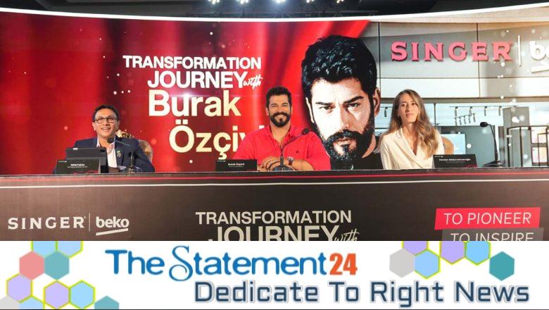 Singer  Beko Presents Transformation Journey with Burak Özçivit