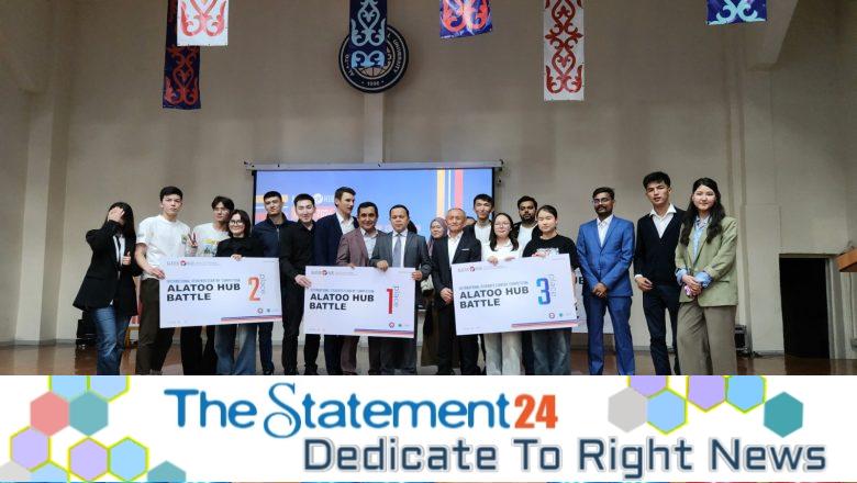 Dr. Md. Sabur Khan, Chairman BoT of Daffodil International University graces ‘Ala-Too Hub Battle’