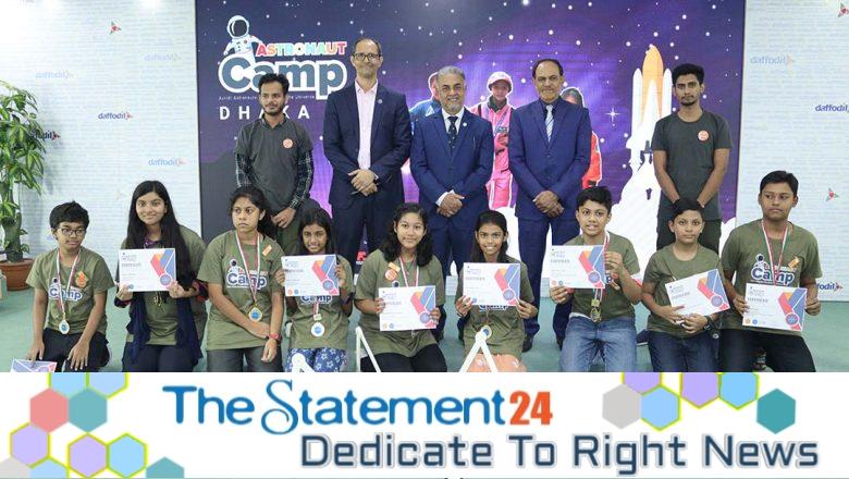 A new generation in space science first “Astronaut Camp” was held in Dhaka