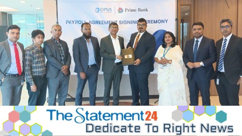 Prime Bank PLC. Signs Payroll Banking Agreement with OPUS Technology Limited