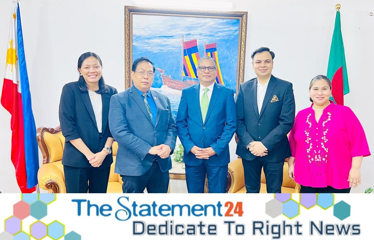 BPCCI President Humayun Rashid calls on Philippine Ambassador to ...