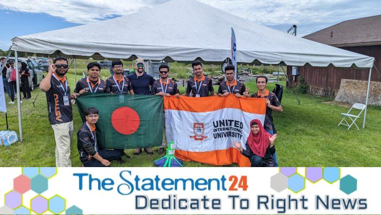 UIU Team 3rd Place in Asia at CanSat Competition 2024