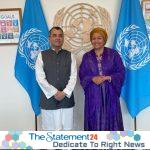 Saber Chowdhury meets UN Deputy Secretary General in UNHQ