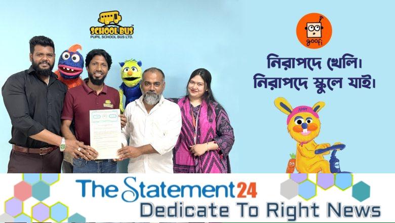 Goofi and Pupil School Bus Partnered to Teach Children about Personal and Road Safety