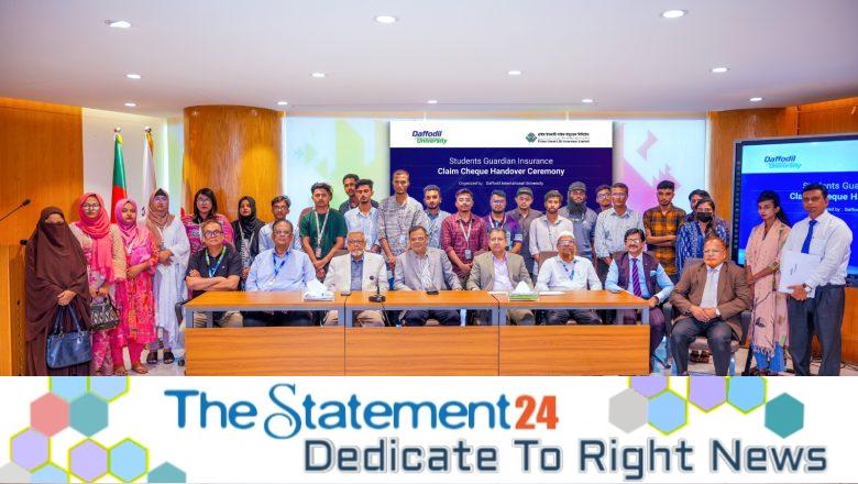 40 students of DIU receives Tk. 1.2 crore