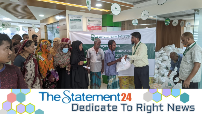 Employees of National Bank Extend Support to Flood-Affected Communities