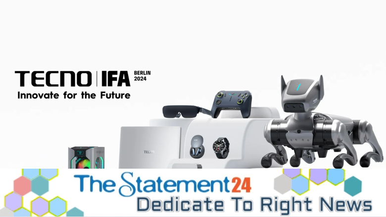 TECNO at IFA 2024: Innovative AIoT Ecosystem for AI-powered Trendy Lifestyles and All-new Experiences