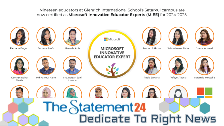 19 Glenrich teachers achieve Microsoft Innovative Educator Expert Certification