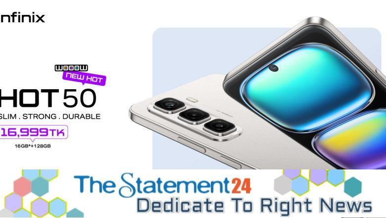 Infinix HOT 50 launched as an affordable gaming phone