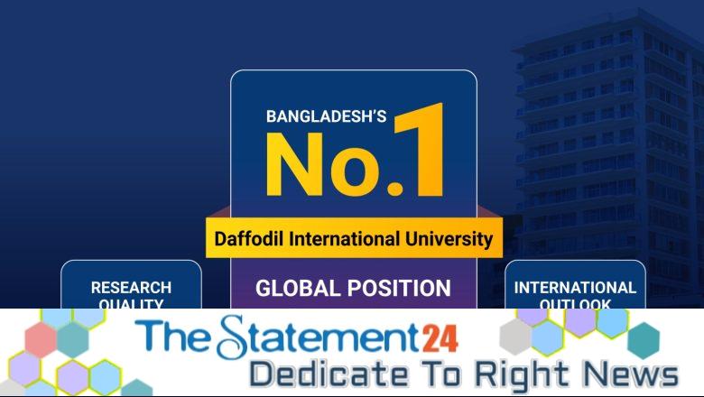 Daffodil International University Ranks First in Bangladesh in THE World University Rankings 2025