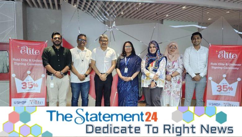 Robi Elites to avail Exclusive Discounts on Unilever Products