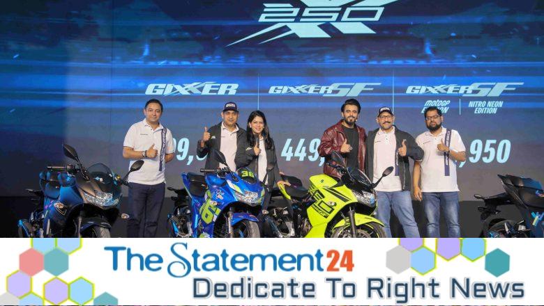 Suzuki Bangladesh Unveils Motogp-Inspired Fastest 250cc Bikes: The Suzuki Gixxer 250 And Gixxer Sf 250