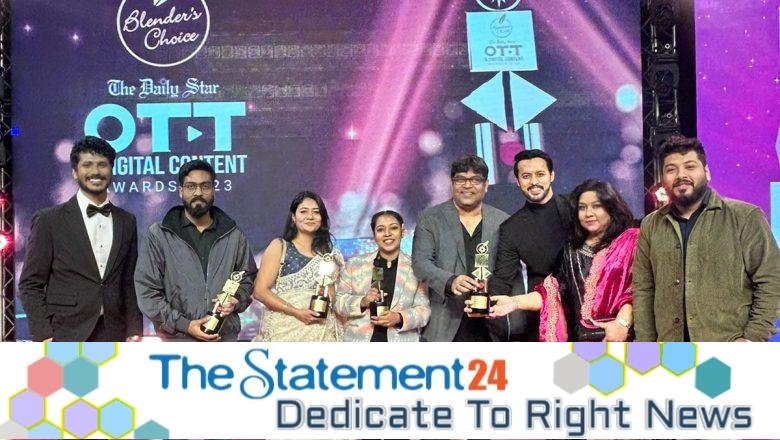 Binge wins two awards at the Blenders Choice-The Daily Star OTT Awards 2023