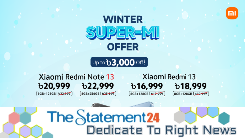Xiaomi Note Series Sees Price Drops Up to Tk 3,000