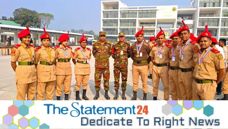 Success of DIU BNCC unit in Regiment Training 2025