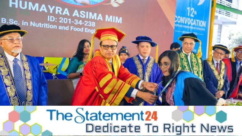 Daffodil International University’s 12th Convocation held