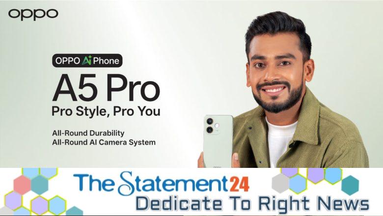 Mehidy Hasan Miraz Partners with OPPO as A5 Pro Ambassador