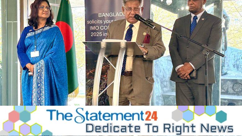 Shipping Adviser Announces Bangladesh’s IMO Candidature and Presents Model Bangladeshi Ship Replica to IMO Secretariat