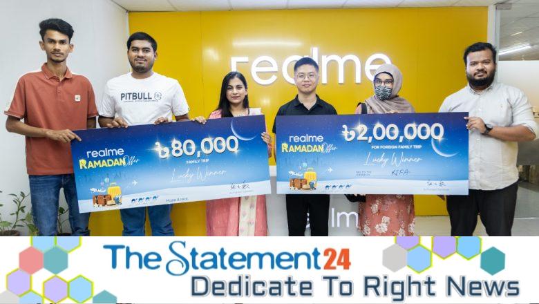 realme’s Ramadan campaign: Grand prize winner bags Tk 200,000