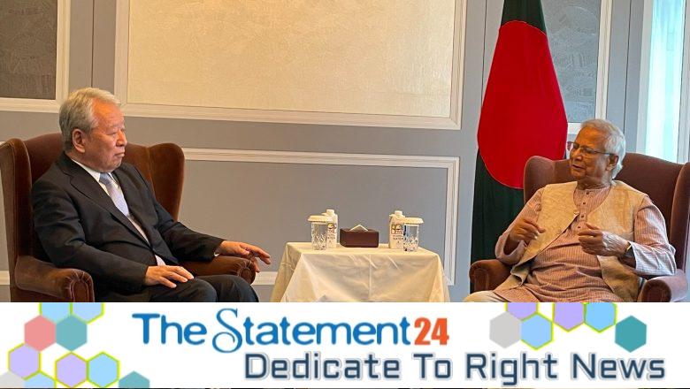 JICA’s President Tanaka met with Bangladesh’s Chief Adviser Yunus