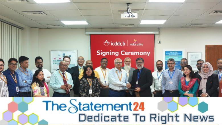 Robi partners with icddrb to offer 10% discount on diagnostic services for Elite Customers