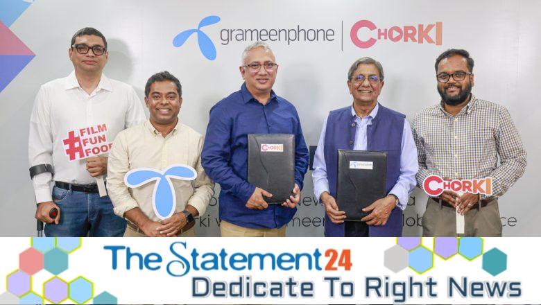 Grameenphone, Chorki team up : Customers can now purchase contents using mobile balance